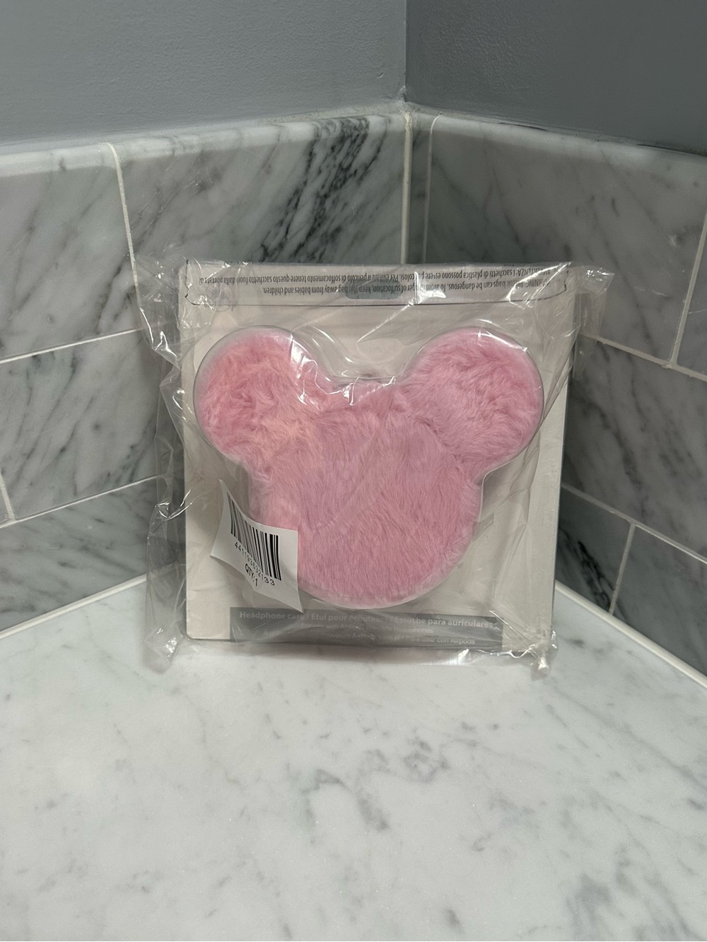 Disney Wireless Earbud Case - Mickey Mouse - Piglet Pink
